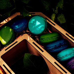 Macarons box 8 styck